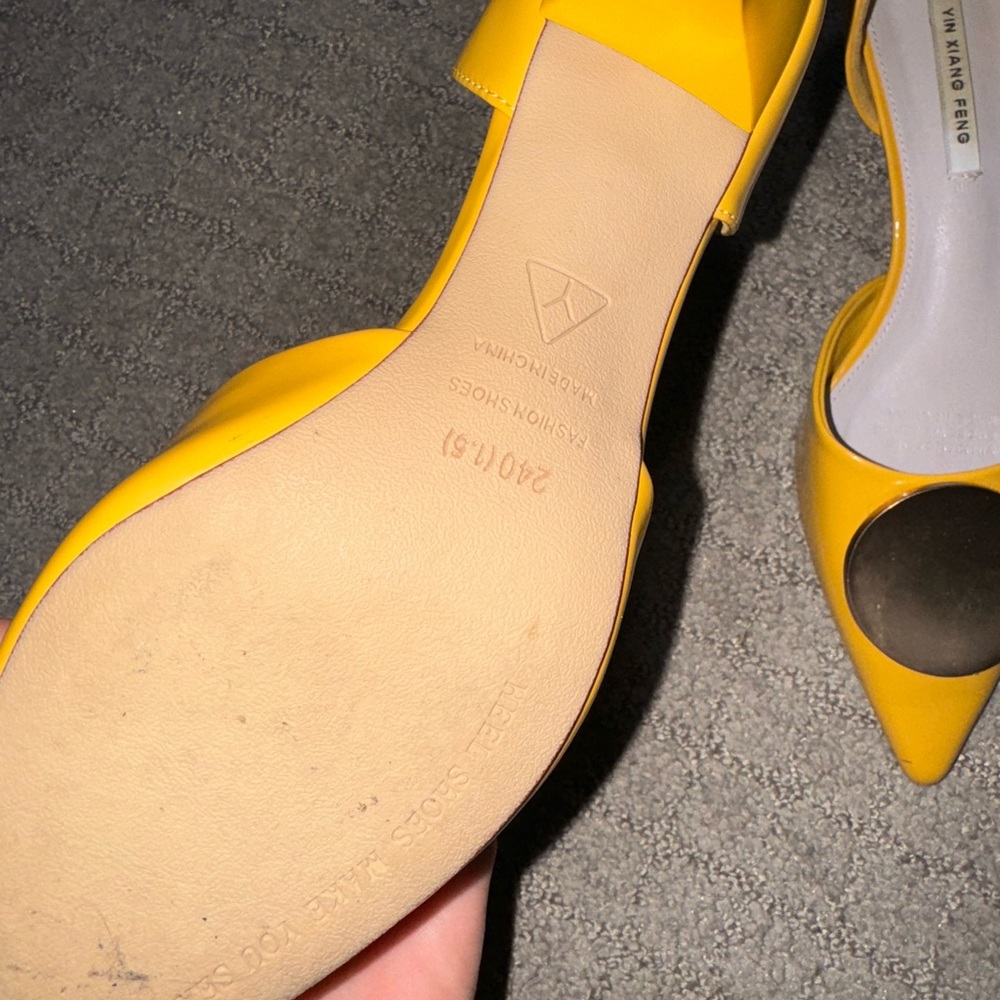 Yellow Women's Shoes - Picture 2 of 3